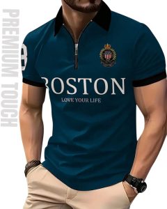 Polo Shirt Zipper