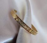 Ayatul Kursi Stainless Steel Bangles Islamic Muslim Quran Verse Cuff Bracelet Men Arabic Calligraphy Messenger Jewelry Gifts